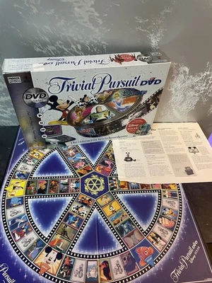 Trivial Pursuit Disney DVD Edition by Parker 2005 Complete & Very Good Condition - Image 1 of 4