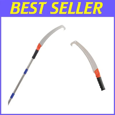 Lightweight 14FT Manual Pole Cutter with Bi-Directional Blade for Pruning Trees - image 1 of 4