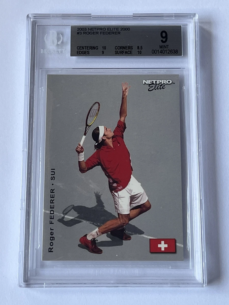 Roger Federer Tennis Trading Cards & Accessories for sale | eBay