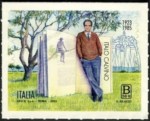 Italien 2023 Italo Calvino Stempel Neu - Bild 1 von 1
