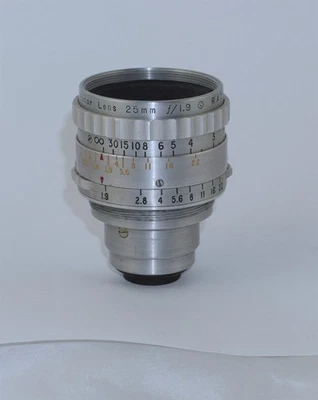 Kodak Cine Ektar 25mm f1.9 S Mount Cine Lens - Image 1 of 4