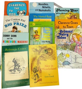 Vintage Scholastic Children's Books Set of 11, 4th grade theme - Bild 1 von 12