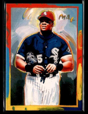 1997 Topps Gallery #PM6 Frank Thomas Peter Max - Image 1 of 2
