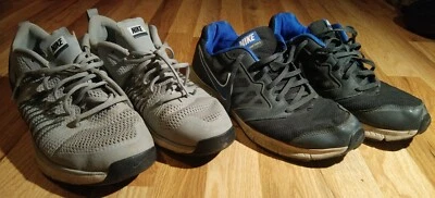 2 Pair Men's Nike Running Shoes Size 11 Downshifter6 and Air Max Effort TR - Image 1 of 4