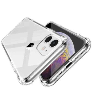 Coque de Protection Arrière Silicone Renforcé Antichoc pour iPhone - Photo 1 sur 6