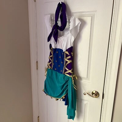 LEG  AVENUE JUNIORS S/M, P/M-GYPSY COSTUME HALLOWEEN - Image 1 of 4