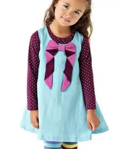 Matilda Jane Girls Dress OnlySize 8 Paint by Numbers Wrapped Up Jumper Linen NEW - Picture 1 of 2