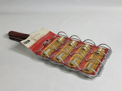Charmglow BBQ Grill Grilling Roast Campfire CORN ON THE COB Basket & Skewers NEW - Image 1 of 4