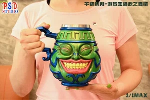 Yu-gi-oh Gk Yugioh Pot Of Greed Cup Figure Stainless Cup Toys Collection Props - Picture 1 of 7