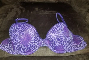 Victoria's Secret 34A plunge Bra purple e1 - Picture 1 of 3
