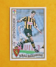 288 GARY SUNDGREN / REAL ZARAGOZA / LEAGUE CHIPS 1997 1998 97 98 / MUNDICROMO