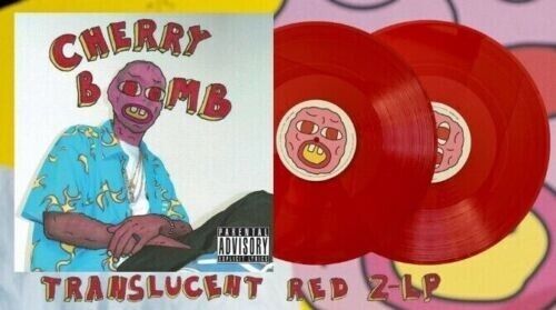 Tyler, The Creator Cherry Bomb (2LP) RSD LTD Red Translucent Vinyl Cover Damage