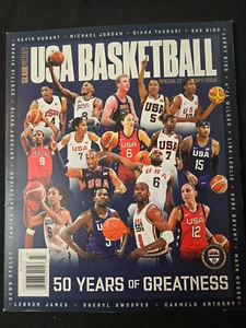 USA BASKETBALL SPECIAL COLLECTOR'S 2024 SLAM MAGAZINE 50 YEARS OF GREATNESS - Picture 1 of 3