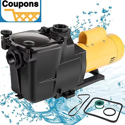 W3SP2607X10 Pool Pump 1HP 115/230V Single Speed Super Pump for Hayward SP2607X10 - Image 1 of 4