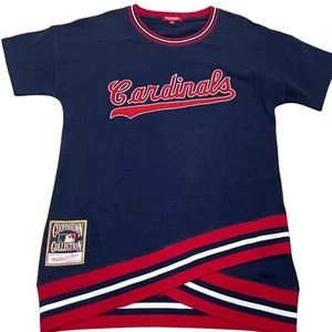 Mitchell Ness STL Cardinals Short Sleeve Jersey Cooperstown Collection Womens S - Picture 1 of 10