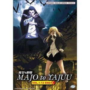 DVD Anime Majo to Yajuu (The Witch and Beast) (1-12 End) English Audio Dubbed - Picture 1 of 3