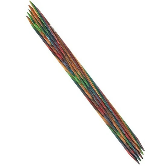 Lana Grossa - Knitpro Strumpfstricknadel Nadelspiel Design Holz Größenauswahl