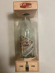 Coca-Cola Commemorative Bottle - 1900 to 2000 - Hutchinson Bottle 1907 - Picture 1 of 5