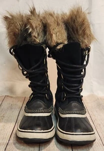Sorel NL2429-010 Joan Of Arctic Women's Winter Snow Boots - Black - Picture 1 of 6