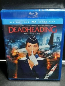 DEADHEADING "EVIL ON A PLANE" HORROR SLASHER FLICK BLU-RAY DVD COMBO *NEW SEALED - Foto 1 di 2