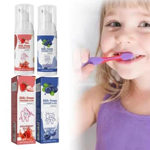 Fruit Flavoured Push-Up Children's Foam Toothpaste Prevent Decay. Tooth C2V9 - Picture 1 of 16