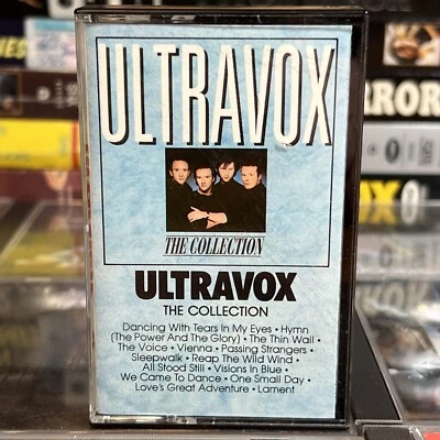 Ultravox The Collection 1985 Cassette Tested UK New Romantic Wave Chrysalis Wave Foto 1 de 4