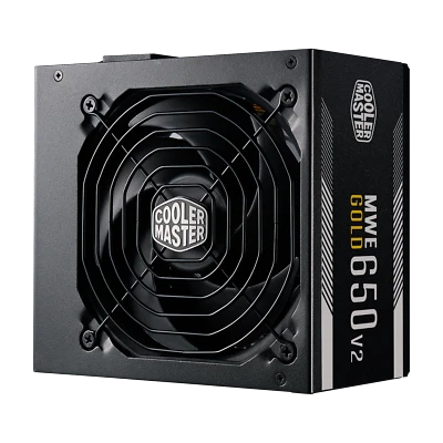Cooler Master MWE Gold V2 650 Watt Netzteil MPE-6501-ACAAG 80+ ATX 12V EPS NEU - Bild 1 von 4