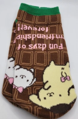 Nuevo sin etiquetas Calcetines al tobillo marrón Sanrio PomPomPurin para mujer Kawaii Japón Foto 1 de 3
