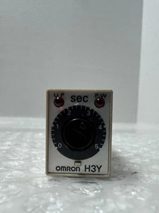 Omron Timer H3Y-2 DPDT 5 Second 240 Vac  D4 - Picture 1 of 4