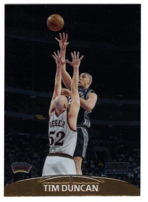 1999-00 TOPPS STADIUM CLUB CHROME TIM DUNCAN CARD #36  **NM-MT***   SPURS - Image 1 of 2