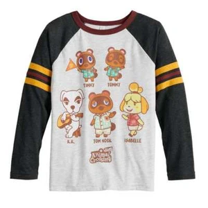 ANIMAL CROSSING long sleeve SHIRT BOYS SIZE 4 NEW - Picture 1 of 1