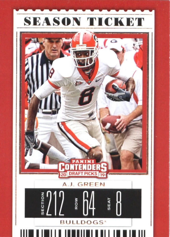 2019 Panini Contenders Draft Picks Football Card Pick - Image 1 of 1