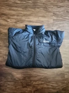 Columbia Steens Mountain Jacket Boys Youth Large Black Fleece Softshell Full Zip - Picture 1 of 8