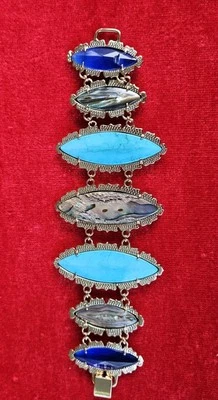 Pulsera Kendra Scott Sarita Link Distintiva en Bali Rara De Colección Difícil de Encontrar Foto 1 de 4