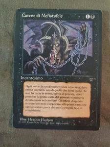 Chains of Mephistopheles - Legends - Magic The Gathering - Rare - MTG - Italian - Picture 1 of 13