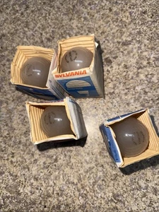 (LOT OF 4) APPLIANCE REPLACEMENT BULB SYLVANIA  40 A15 CL APPL BL  120V  40W  - Picture 1 of 2