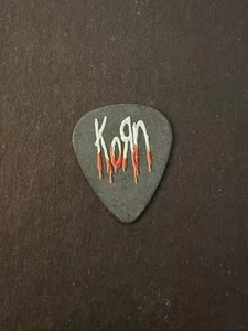 guitar pick collection - KORN. MUNKY SHAFFER. OUIJA. BLACK. 2017 TOUR. - Picture 1 of 2