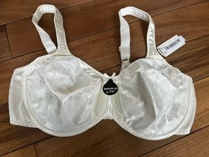 Bali Satin Tracing Minimizer Women Bra Size 38D Underwire Vanilla Color # 3562 - Picture 1 of 8