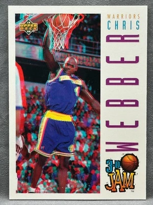 1993-94 Upper Deck Pro View 3D #106 Chris Webber With Glasses - Image 1 of 4
