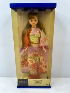 Vintage 1986 Takara Jenny Trendy Kimono Fashion Doll Purple Japan HTF - Picture 1 of 7