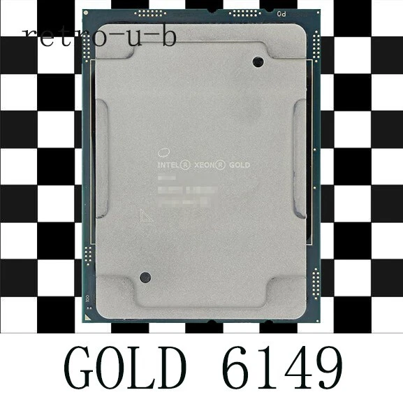 Intel Xeon Gold 6149 3.10 GHz 16-Core 32Threads SR3G2 LGA3647 CPU Processor - Image 1 of 1