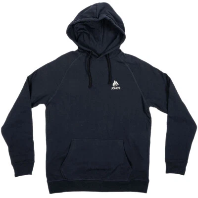 Jones Sudadera con Capucha de Hombre Jersey Suéter Negro - Imagen 1 de 3