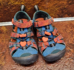 Keen  kids - Sandal Waterproof - Size-8 -Multicolor - Active Hike  -Quick Lace - Picture 1 of 6