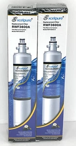 2-Pack Excelpure RWF3600A Refrigerator Water Filter – Compatible with GE RPWF - Picture 1 of 4