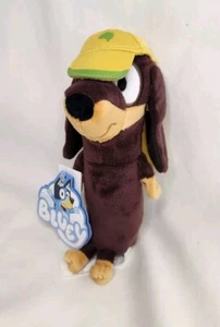 Bluey Friends Plush SNICKERS Dachshund 7" Stuffed Plush Dog Moose Toys NEW - Picture 1 of 5