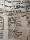 Civil War Newspapers-REBELS  DEFEATED IN GEORGIA, MCCLELLAN FOR PRESIDENT, GRANT
