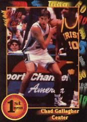 1991-92 Wild Card #35 Chad Gallagher