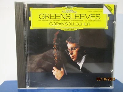 Greensleeves ~ Göran Söllscher ~ CD ~ MINT condition - 25-2481 - Image 1 of 3