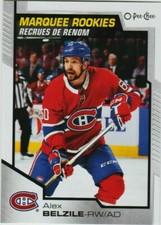 2020-21 O-Pee-Chee Update Marquee Rookies #645 Alex Belzile - Montreal Canadiens