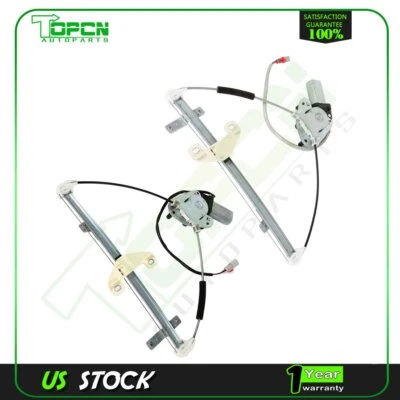 Regulador de ventana eléctrica para Honda Civic Sedán 2001-05 con motor trasero izquierdo derecho Foto 1 de 4